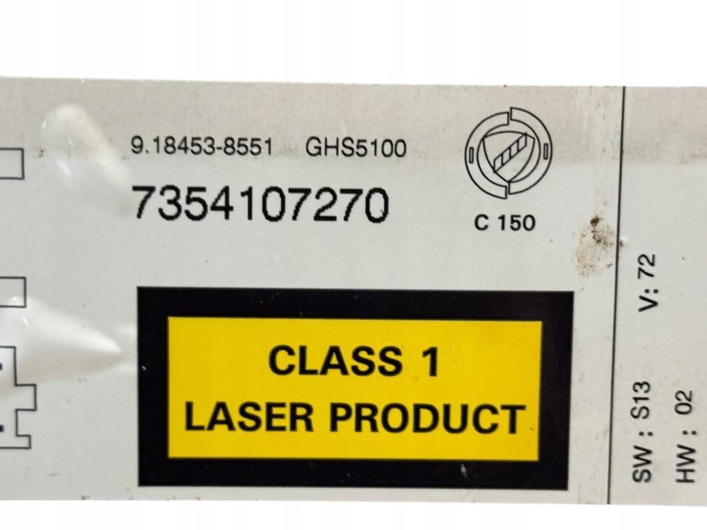 Радиопроигрыватель радио fiat grande punto 7354107270 Оригинал