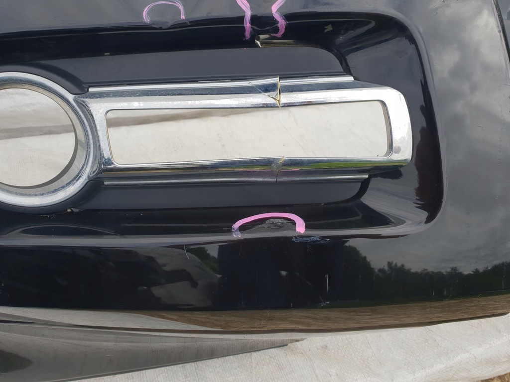 фото №9, Mitsubishi pajero iv lift 15-21 бампер перед передній омивачі 6400g152zz