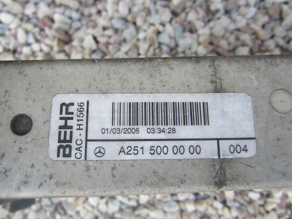 фото №3, Mercedes-benz оригінальний номер a2515000000 радіатор, система охолодження двигуна