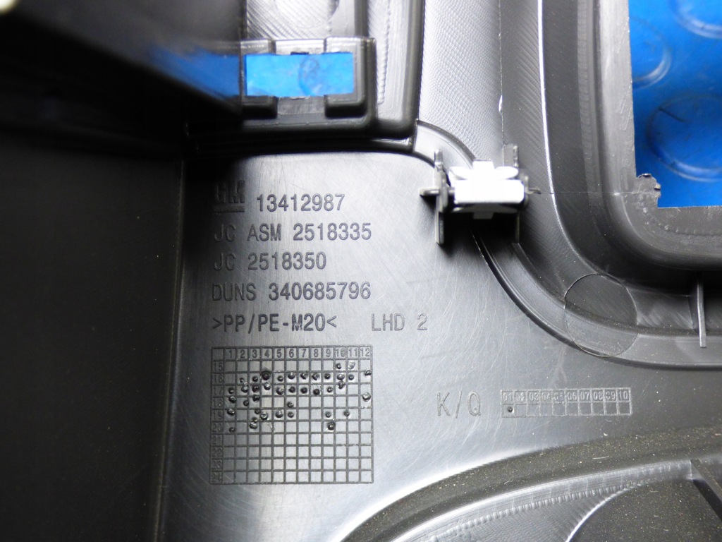 фото №7, Захист консолі панелі 13412987 opel astra k v