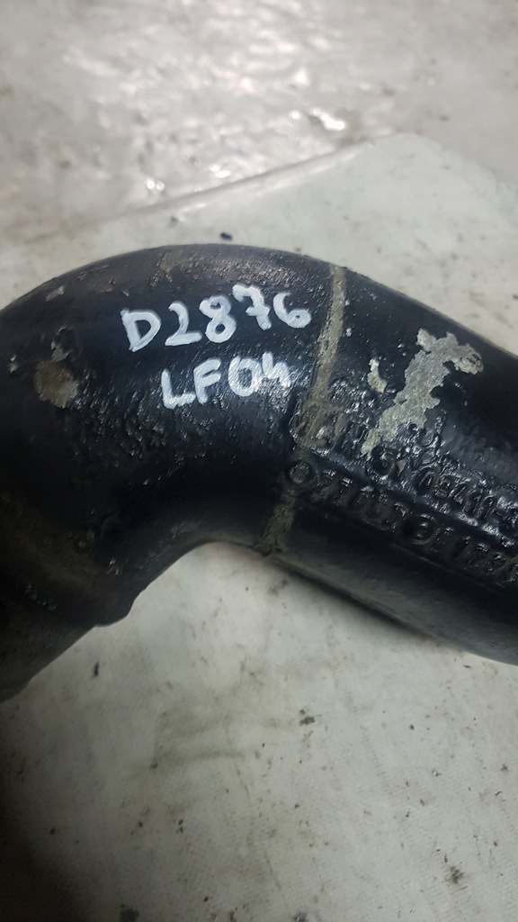 фото №2, Коллектор всасывающий труба колено man tga d28