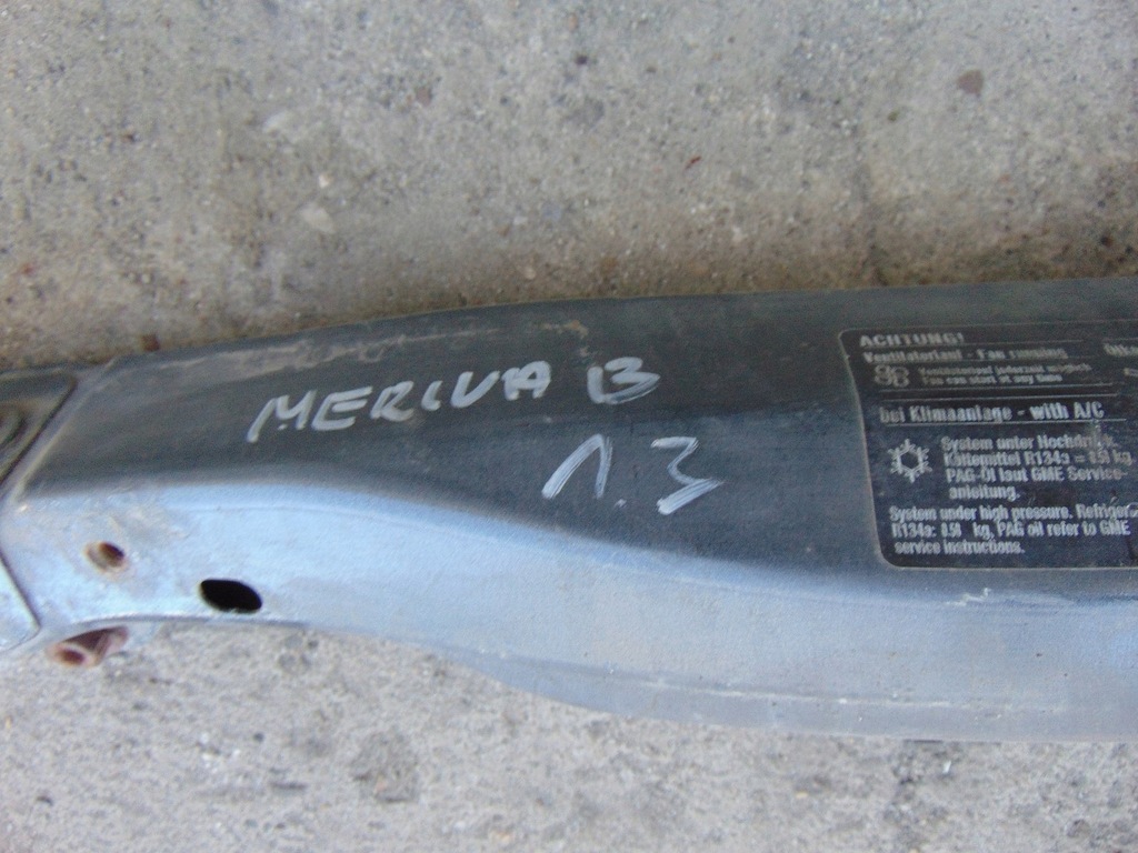 фото №10, Усилитель верхний pas перед opel meriva b