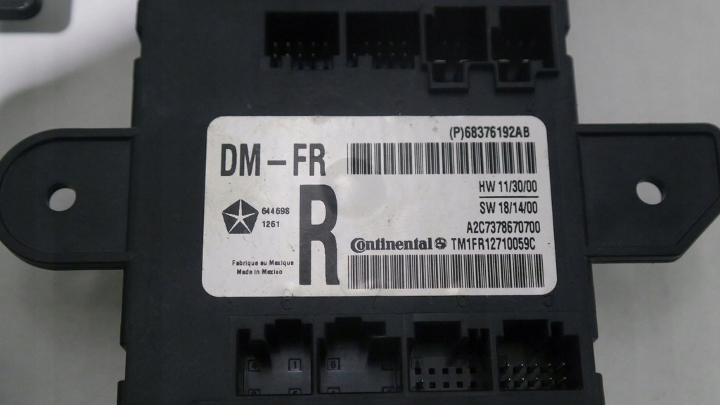 фото №7, Модуль дверь maserati levante 68376193ab 68376192ab