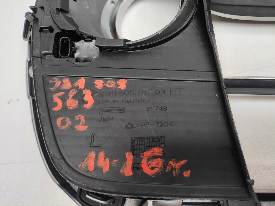 фото №11, Права ліва решітка бампера pdc 98150556402 cayman 981 14-16