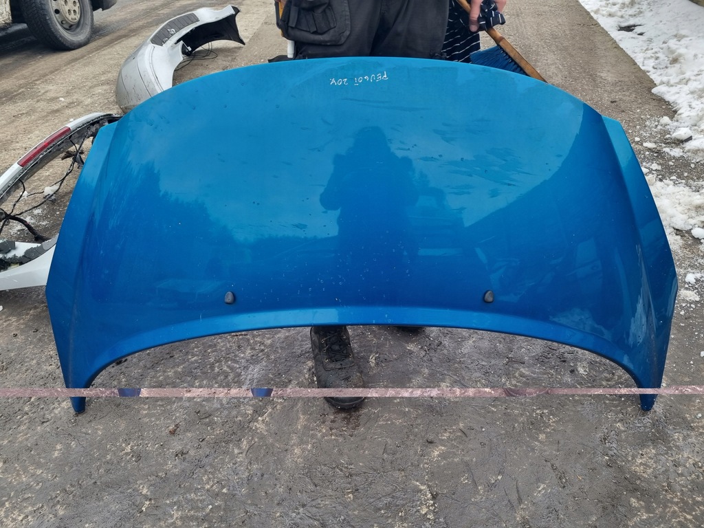 фото №1, Peugeot 207 01-08 2007r. капот перед eu