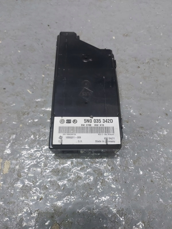 фото №1, Vw tiguan 5n0 модуль блок керування інтерфейс 5n0035342d