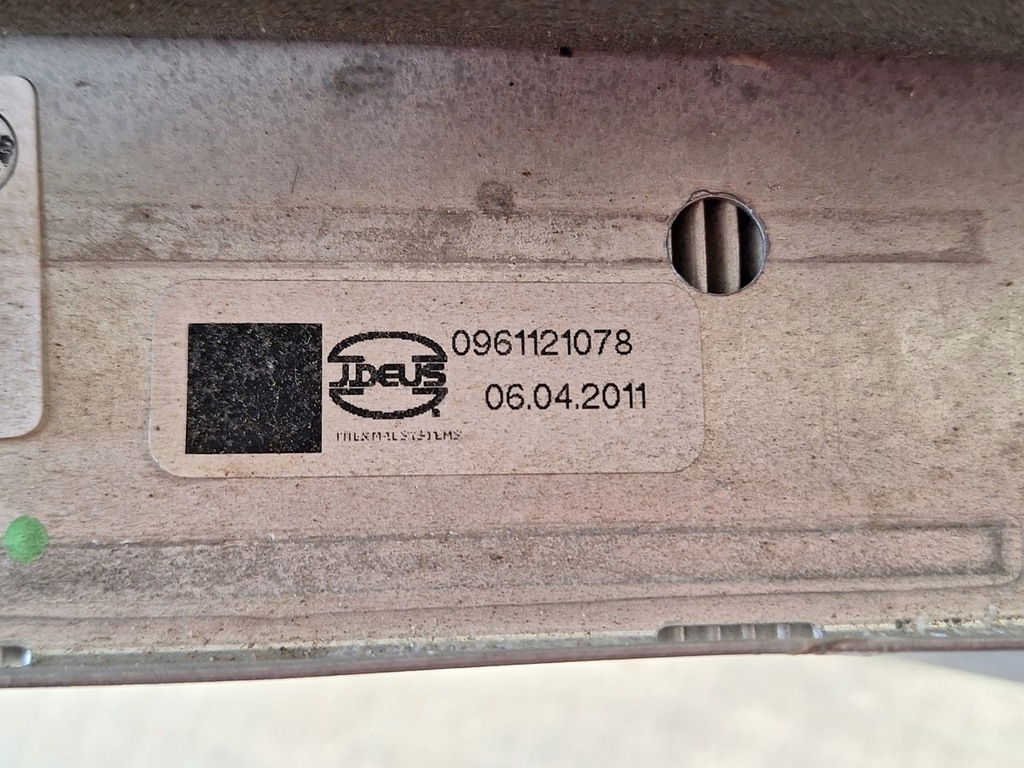 фото №5, Радиатор воздуха интеркулер fiat panda iii ford ka 0.9 2011- orginal