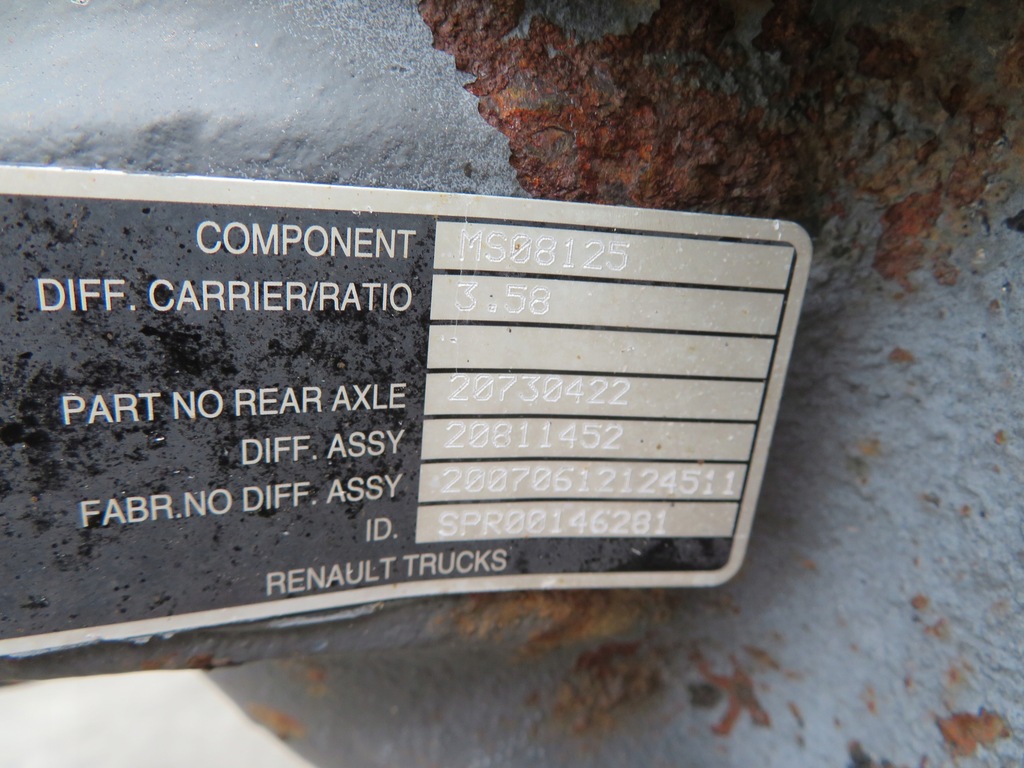 фото №6, Renault midlum 2007r міст диференціал двійник 3.58