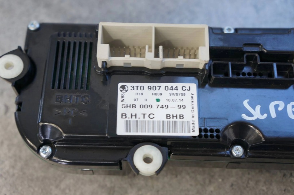 фото №5, Панель обдув кондиціонера skoda superb ii lift