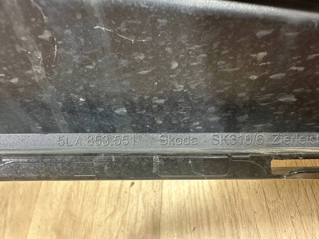 фото №14, Skoda enyaq sportline перед 2020- накладка молдинг бампера 5la853551