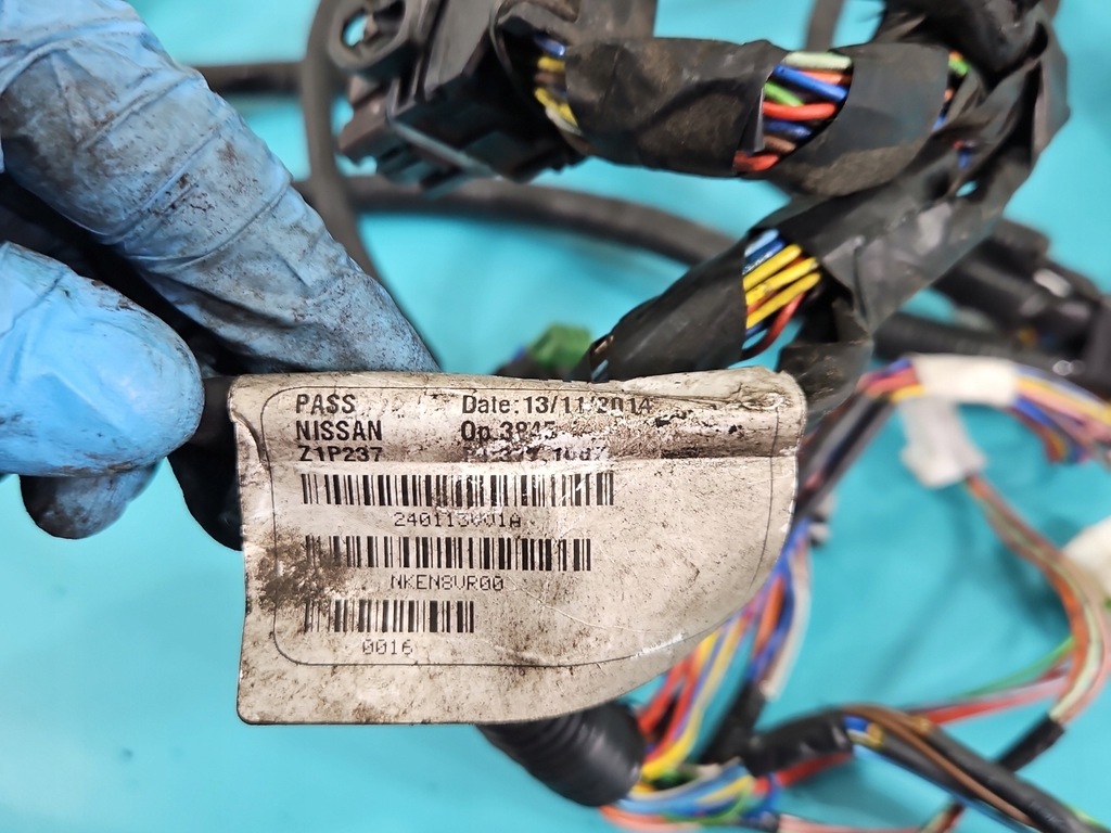 фото №9, Електропроводка джгут двигуна 240113vv1a 1.2 16v nissan note ii e12