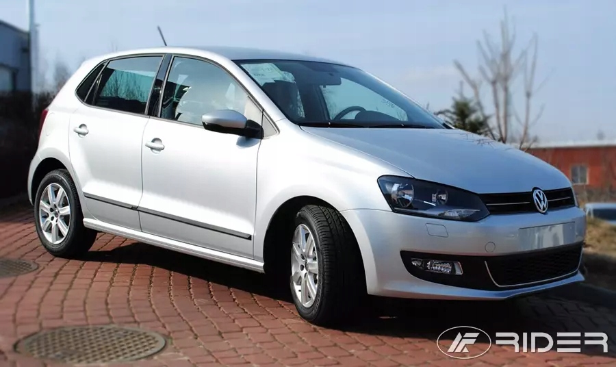 фото №3, Vw polo 5d v 2009-14 накладки боковой