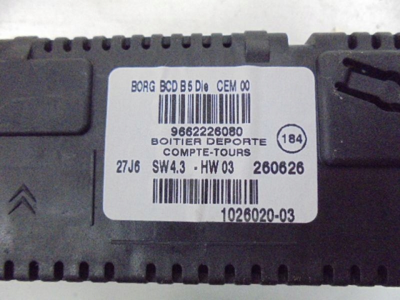 фото №9, Citroen c4 i дисплей приладова панель 9662226080