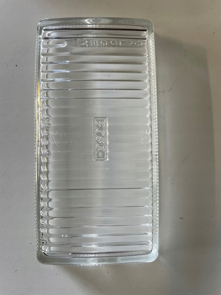 фото №9, Стекло фары противотуманной фары mercedes 107 новый/ bosch