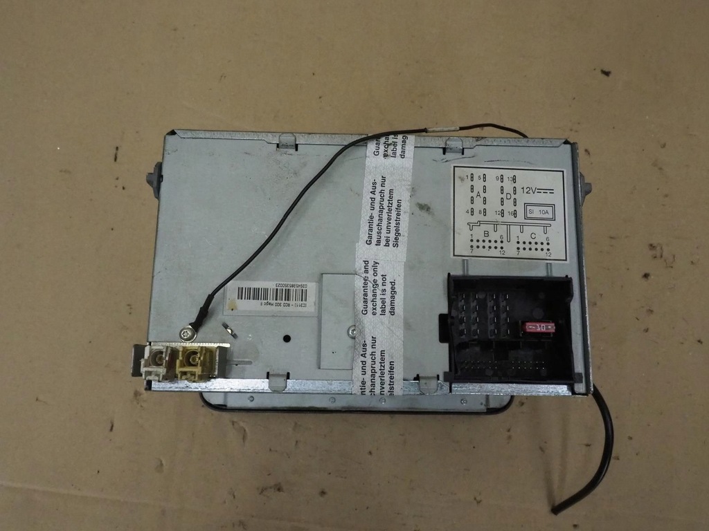 фото №11, Радио заводской 1k0035186t оригинал vw passat b6 caddy iii lift golf v