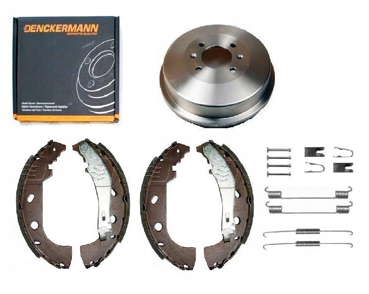 фото №1, Тормозные барабаны тормозные колодки пружины fiat multipla kpl.