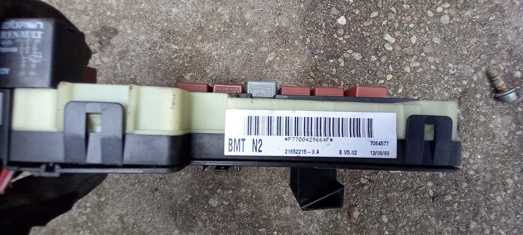 фото №3, Модуль bsi renault clio 99r 1.2b