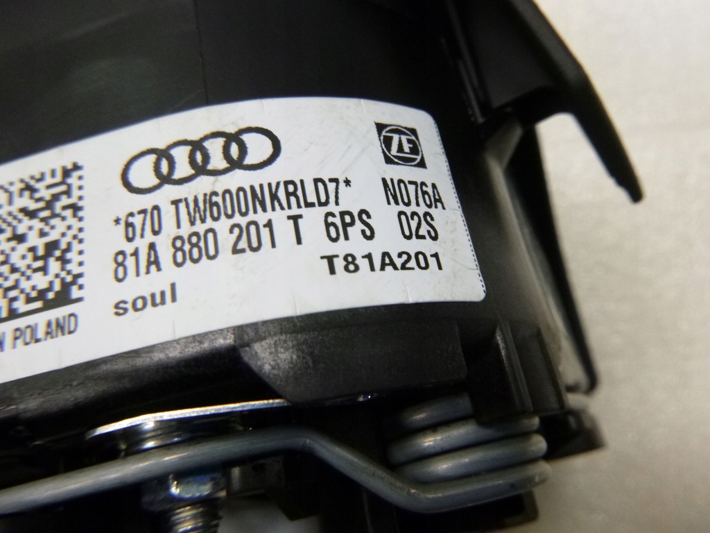 фото №9, Audi a2 82a 17-22 подушка безпеки подушка водія nowa