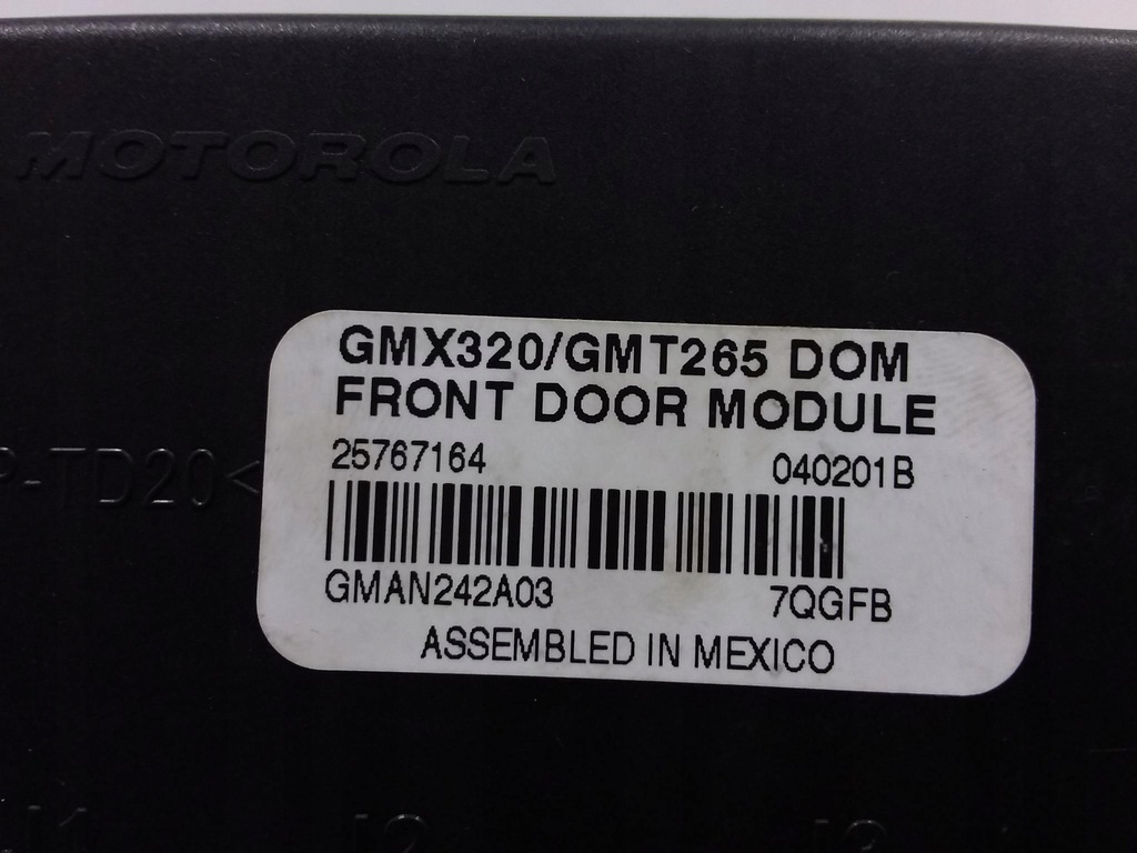 фото №2, Cadillac cts i модуль дверь левый перед 25767164