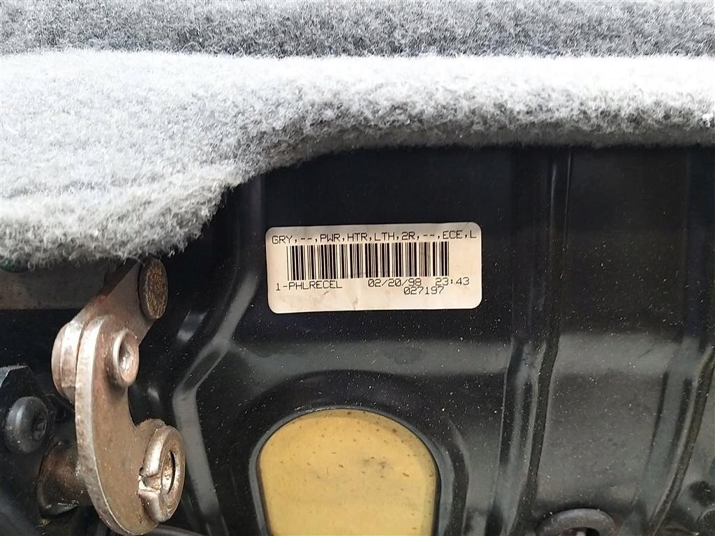 Сиденье передний правый mercedes ml-klasa w163 кожа электрика 1998-2005 Оригинал