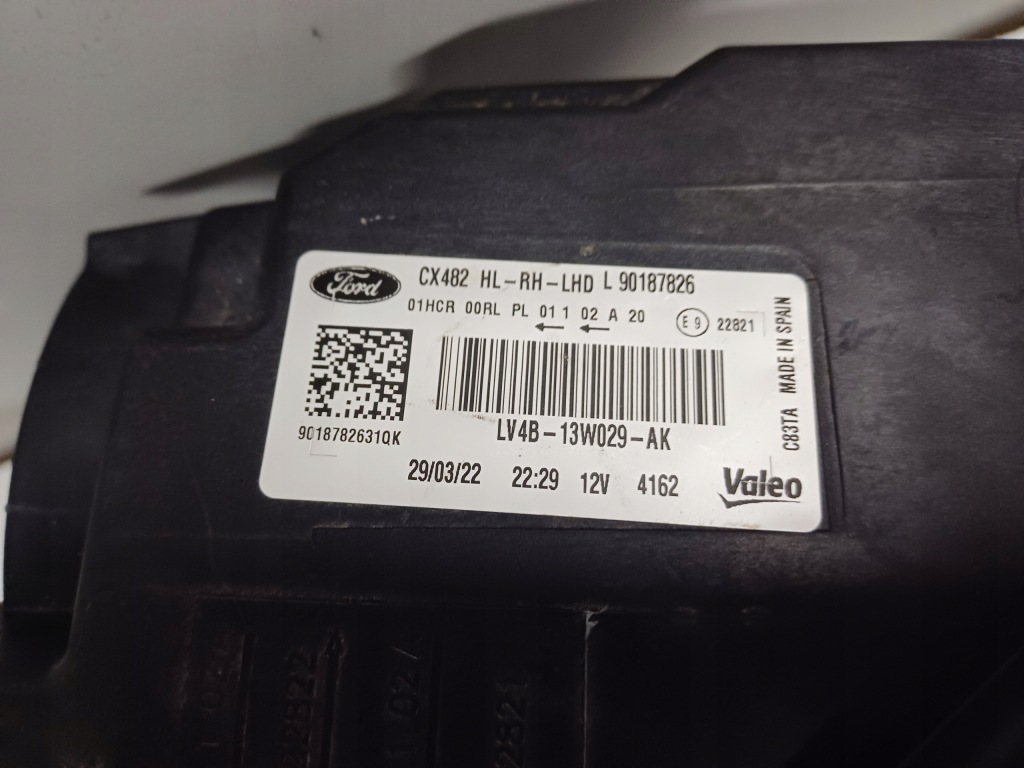 Фара правый перед ford kuga mk3 3 19- европа Оригинал