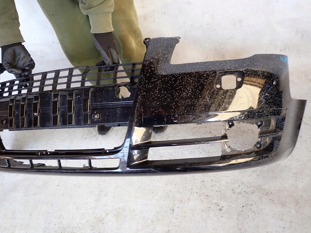 фото №11, Audi a4 b7 04-08 бампер перед передній 8e0807437ah омивачі