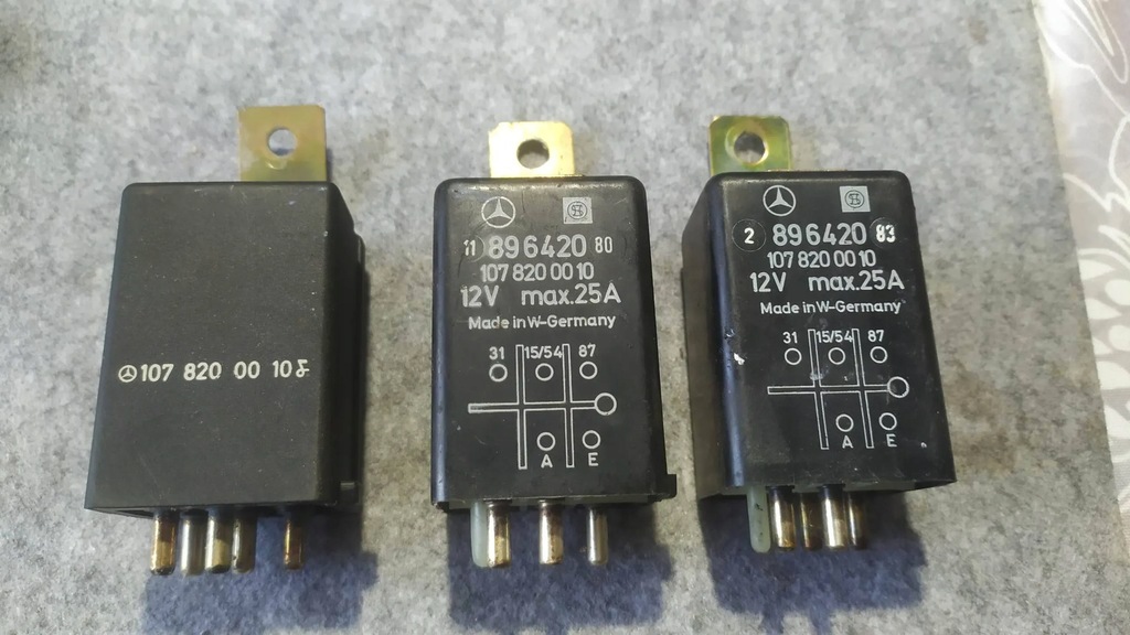 фото №1, Mercedes-benz e w124 реле