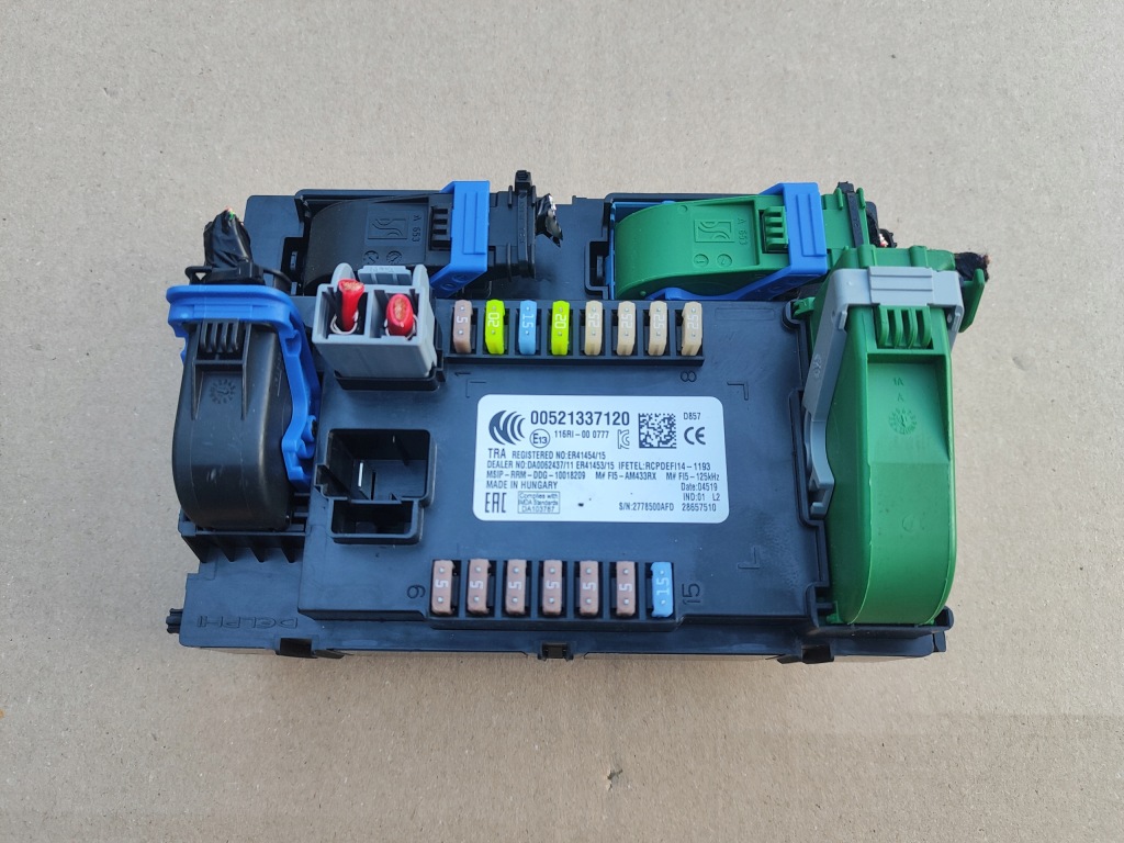 фото №1, Fiat tipo модуль bsi 00521337120