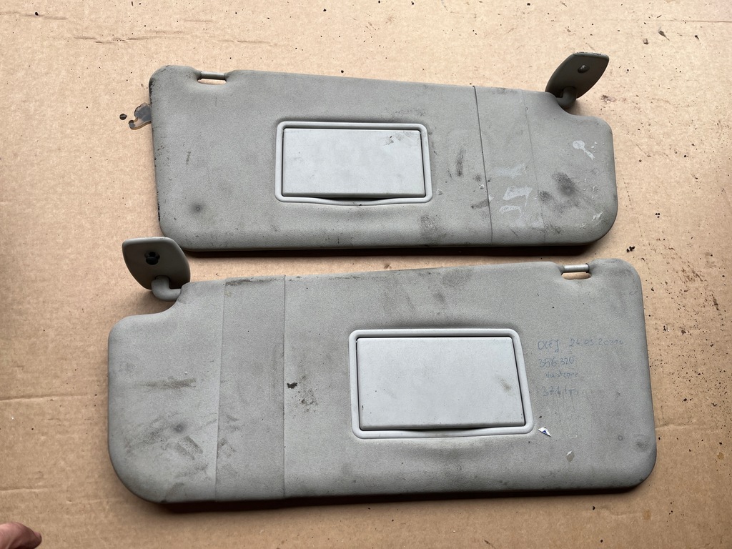 фото №1, Козирок козирок правий лівий перед peugeot partner ii 2008-2012