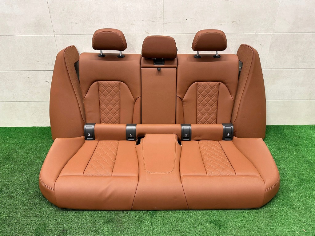 фото №8, Bmw 3 g20 середина сиденья заднее сиденье туннель обшивки обивка кожа individual