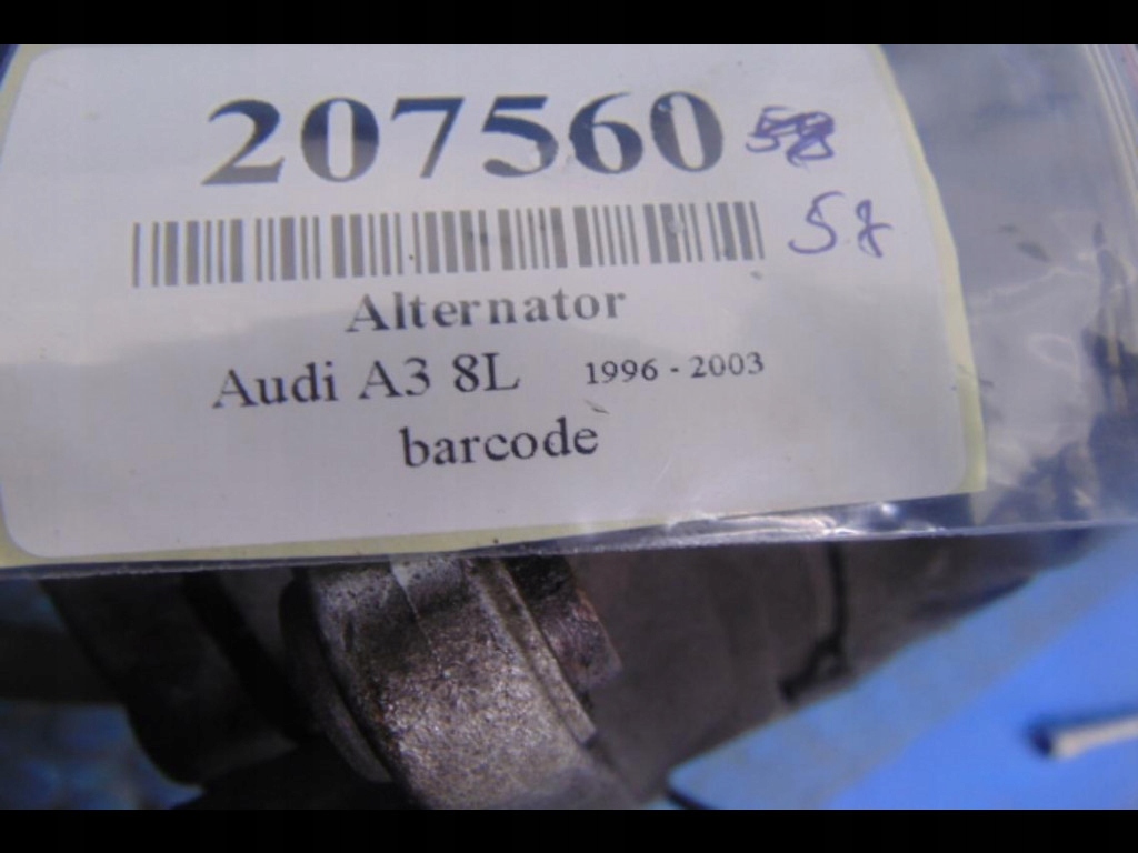 фото №5, Audi a3 8l генератор 1.6sr 028903028d