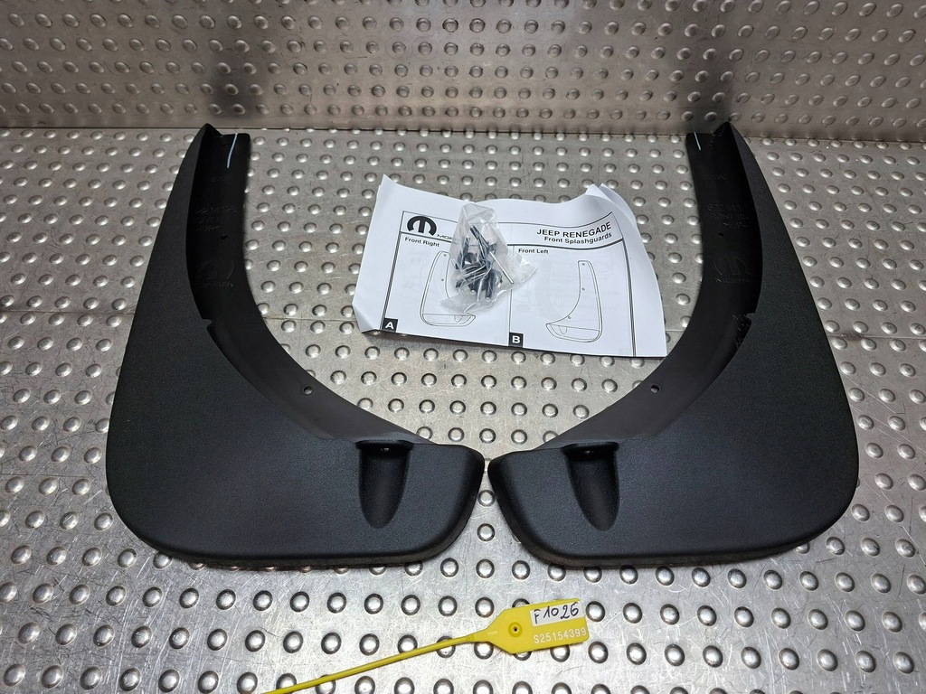 фото №1, Брызговики перед правый левый комплект jeep renegade 14- 82214128