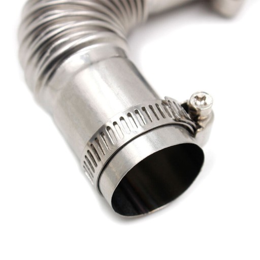 фото №11, Труба соединитель выхлопная spalinowa do webasto обогреватель стояночный + 2 суппорты