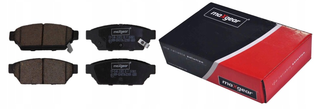 фото №1, Maxgear тормозные колодки ham. mitsubishi задняя carisma 95-06