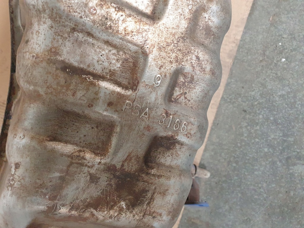 фото №7, Система випускний вихлоп гасник citroen ds4 1.6 thp 200km 9680514680 psa 3166