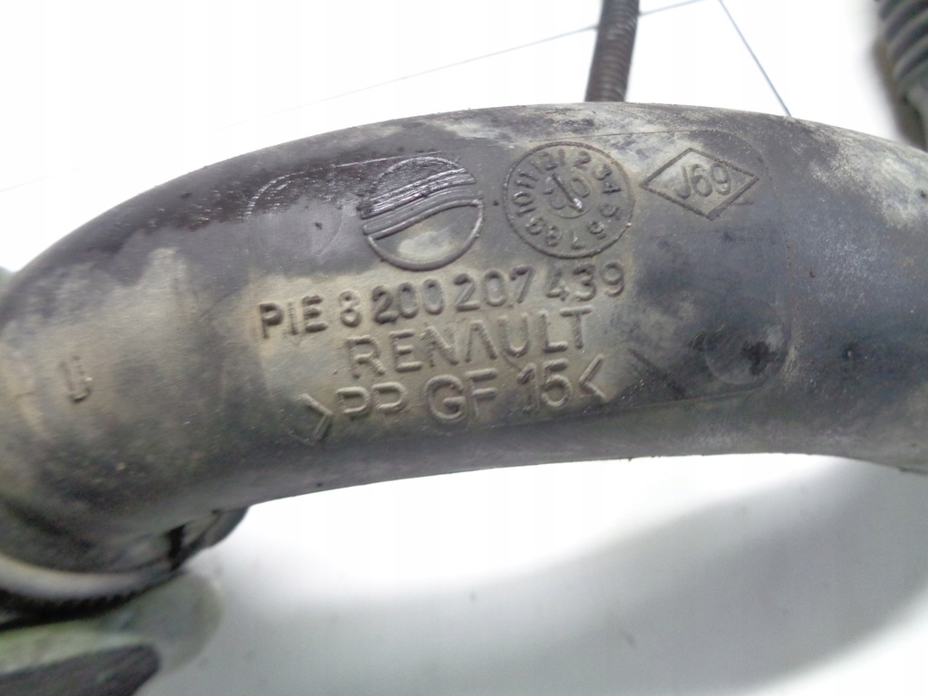 фото №3, Renault master 2.2dci труба повітря 8200207439