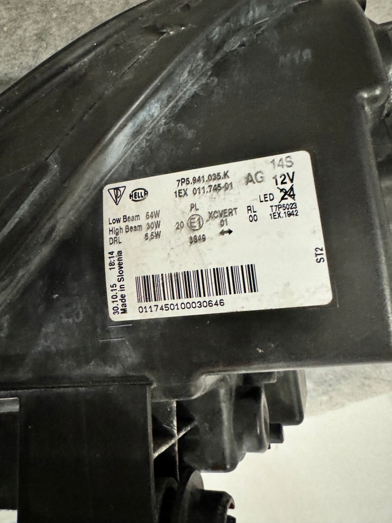 фото №4, Porsche cayenne lift ліва лампа full led