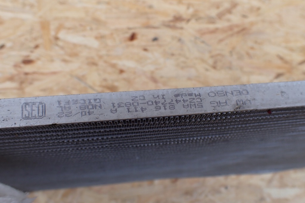 фото №10, Радиатор кондиционера vw golf 8 viii caddy v seat arona 5wa816411a