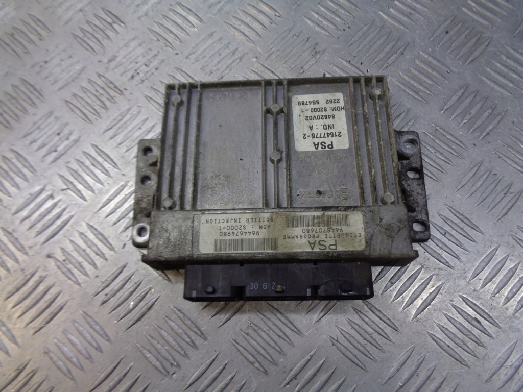фото №1, Бортовой компьютер двигателя citroen xsara picasso 9648707680