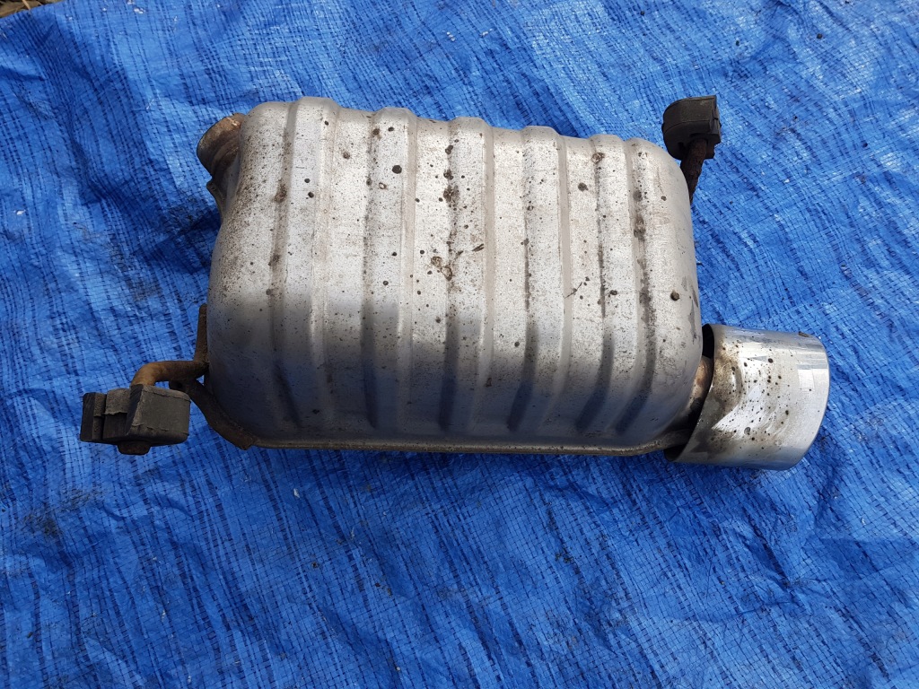 фото №1, Гаситель выхлоп конечный левый mercedes slk r171 w171 3.0 3.5 v6