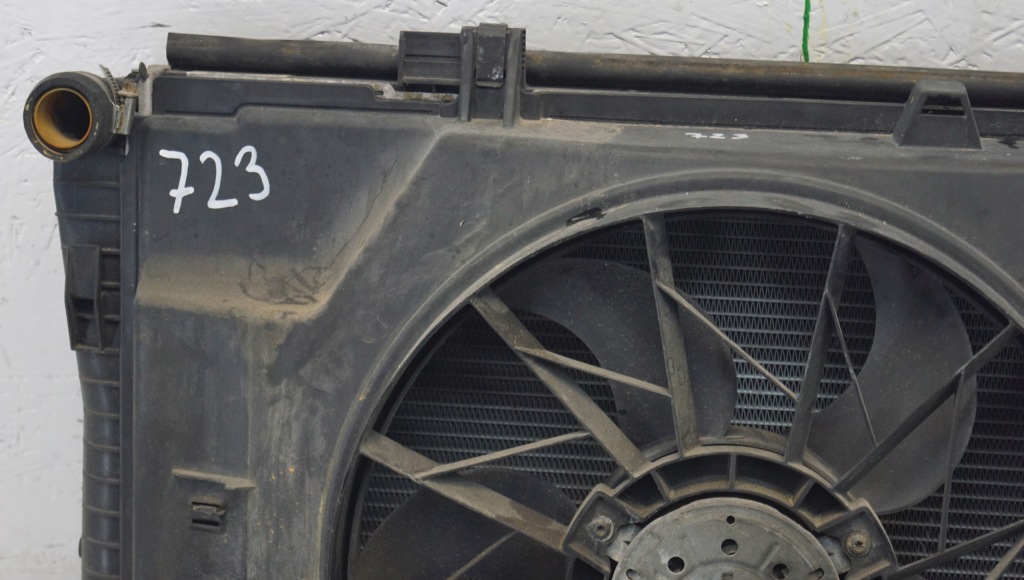 фото №5, Mercedes r170 slk радіатор вентилятор