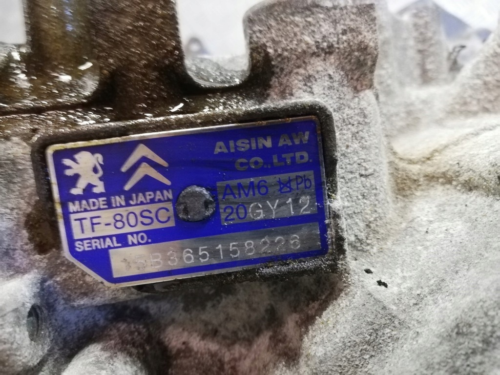 фото №9, Коробка передач передач citroen ds5 2.0 hdi aut 20gy12