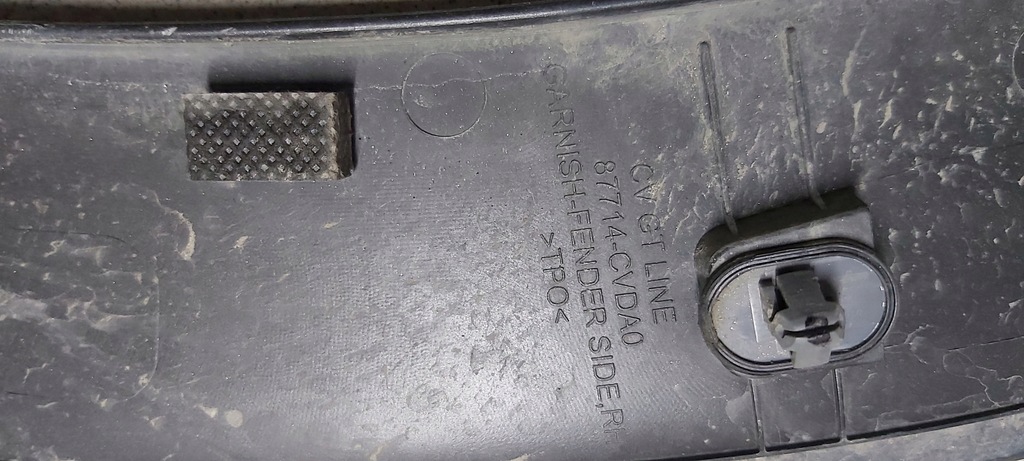 фото №13, Kia ev6 ev-6 молдинг передний правый крыло 87714-cvda0 gt-line