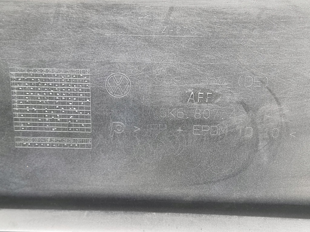 фото №8, Vw golf 6 vi 5k6 r20 бампер задний задняя 5k6.807.421.h