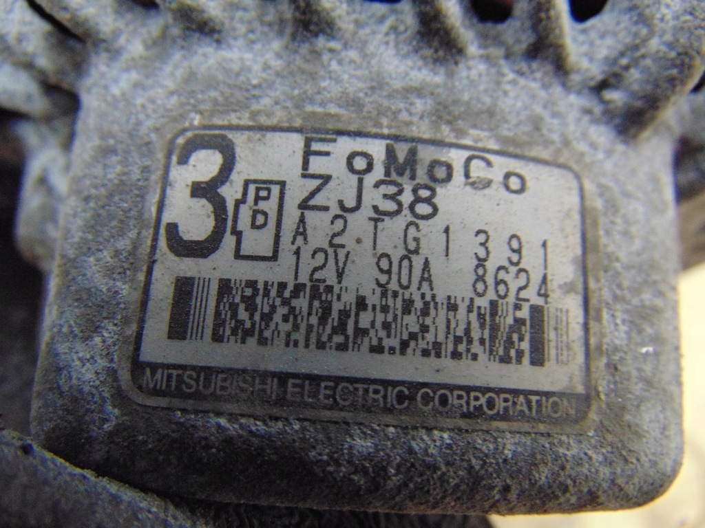 фото №12, Генератор mazda 2 ii de 1.3 бензин a2tg1391