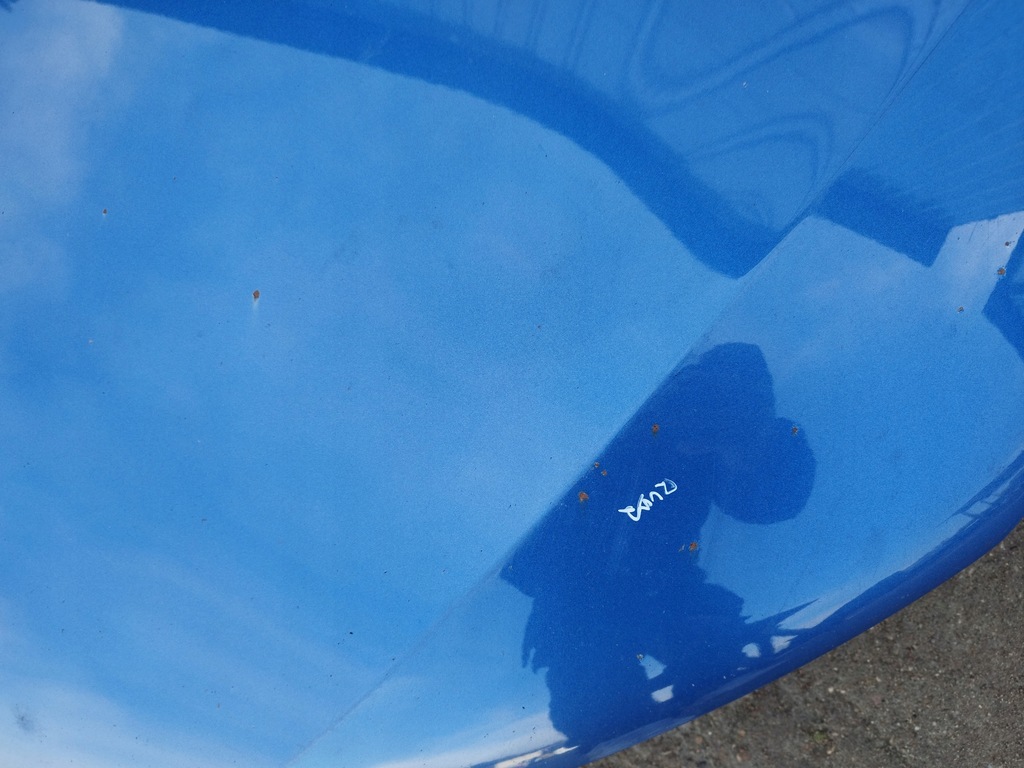 фото №12, Капот крышка двигателя vw scirocco 3 iii 1k8 2008-2017 оригинал цвет lr5z