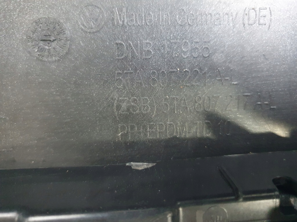 фото №16, Vw touran 3 iii 5ta 15- бампер перед передний