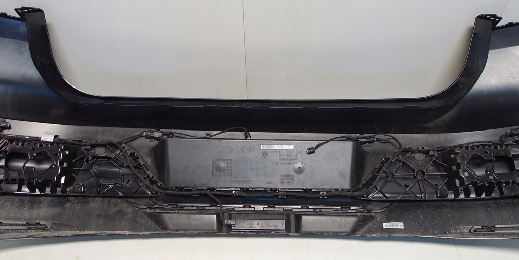 фото №13, Bmw 7 g70 m-pakiet na 6 датчиков парковки od 2022- бампер задняя задний