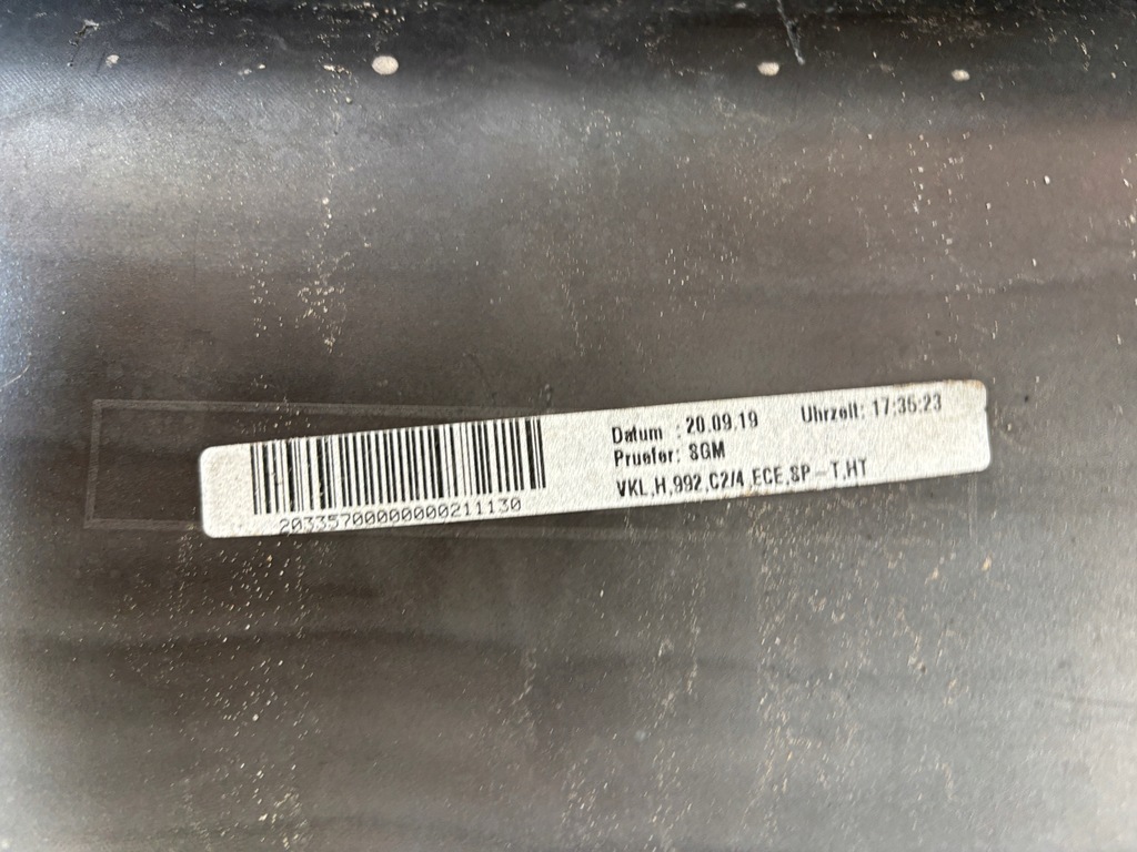 фото №14, Бампер задній porsche 911 992