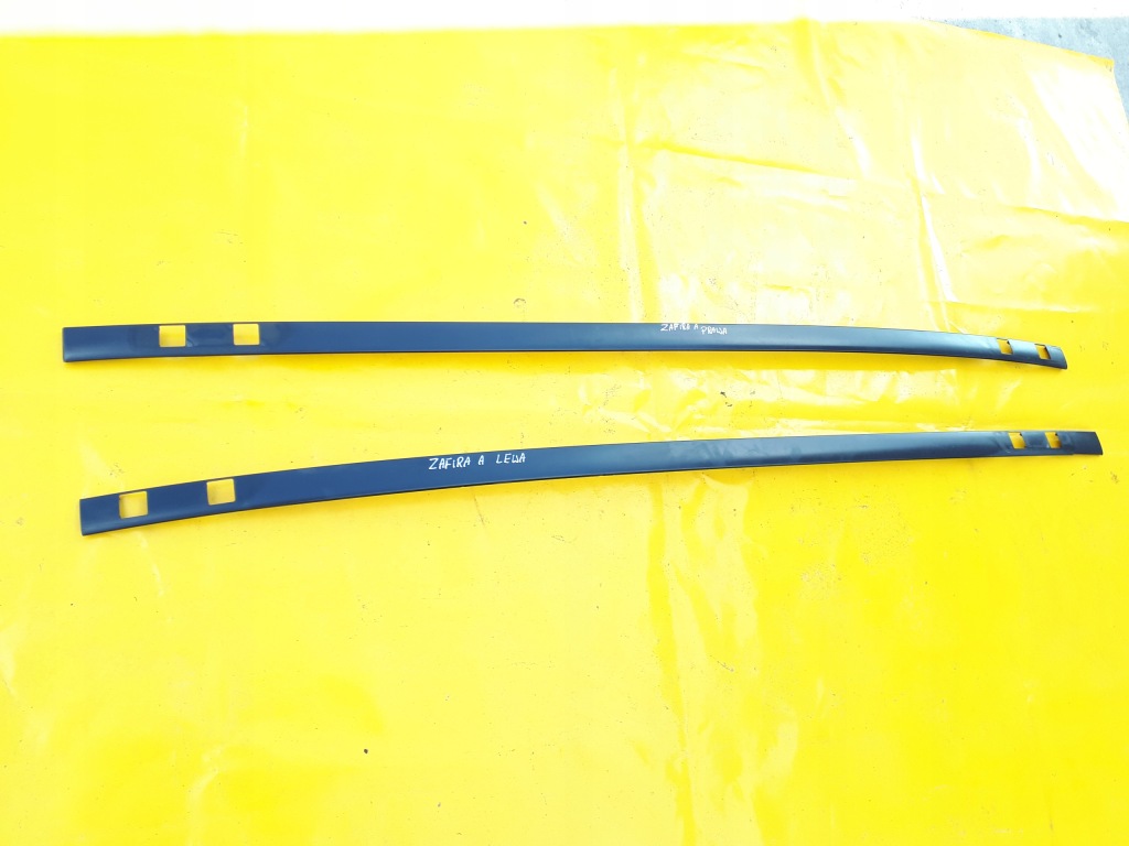 Рейлинги кровельные чёрные p/l zafira a 99-05r Киев